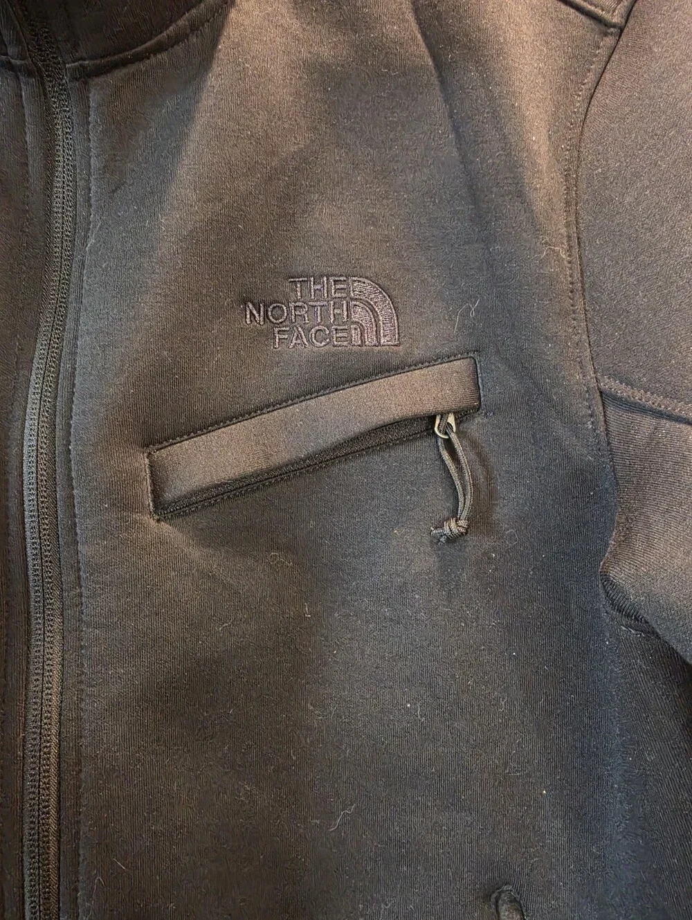 The North Face Black Thermal 3D Zip Jacket Mens Medium